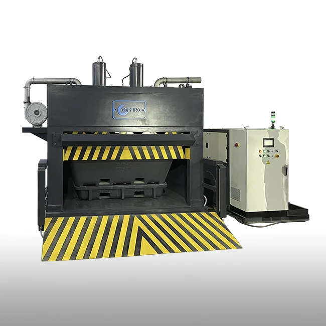 Sistem Press Sampah Aluminium
