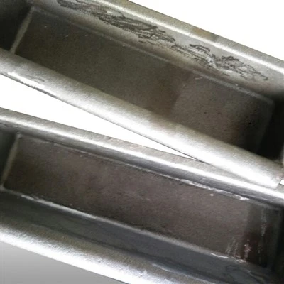Cetakan Tabur Ingot Baja Paduan